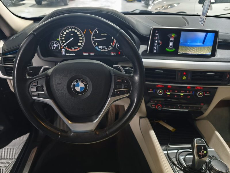 B.M.W. BMW SERIE X6 XDRIVE 258 Cv LOUNGE PLUS HISTORIQUE D\'ENTRETIEN - GPS - CAMERA - RADAR ARRIERE ET AVANT - INTERIEUR CUIR  2017