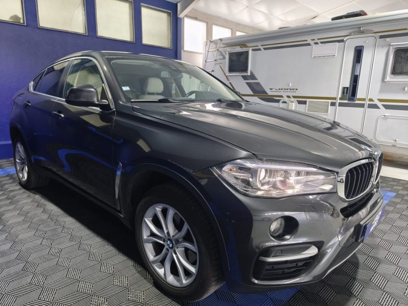 B.M.W. BMW SERIE X6 XDRIVE 258 Cv LOUNGE PLUS HISTORIQUE D\'ENTRETIEN - GPS - CAMERA - RADAR ARRIERE ET AVANT - INTERIEUR CUIR  2017