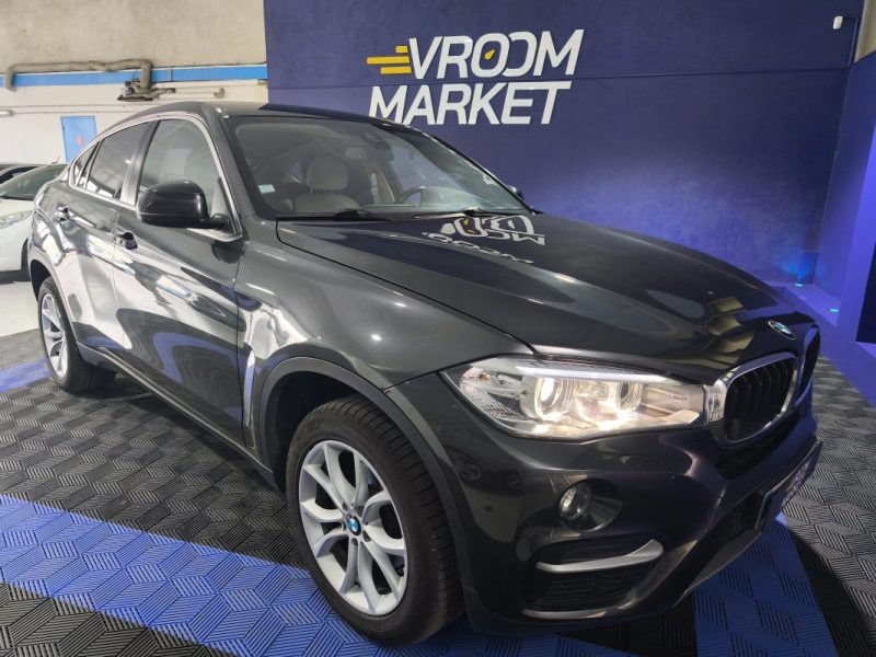 B.M.W. BMW SERIE X6 XDRIVE 258 Cv LOUNGE PLUS HISTORIQUE D\'ENTRETIEN - GPS - CAMERA - RADAR ARRIERE ET AVANT - INTERIEUR CUIR  2017