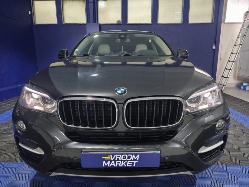 B.M.W. BMW SERIE X6 XDRIVE 258 Cv LOUNGE PLUS HISTORIQUE D\'ENTRETIEN - GPS - CAMERA - RADAR ARRIERE ET AVANT - INTERIEUR CUIR  2017