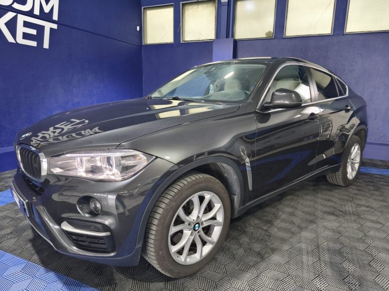 B.M.W. BMW SERIE X6 XDRIVE 258 Cv LOUNGE PLUS HISTORIQUE D\'ENTRETIEN - GPS - CAMERA - RADAR ARRIERE ET AVANT - INTERIEUR CUIR  2017