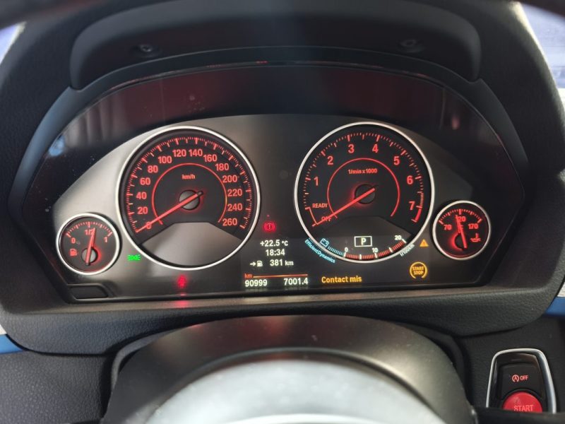 BMW SERIE 4 435I 3.0 306 Cv ENTRETIEN COMPLET - BOITE AUTOMATIQUE 8 RAPPORTS - GPS - ALCANTARA - CAMERA DE RECUL  2014