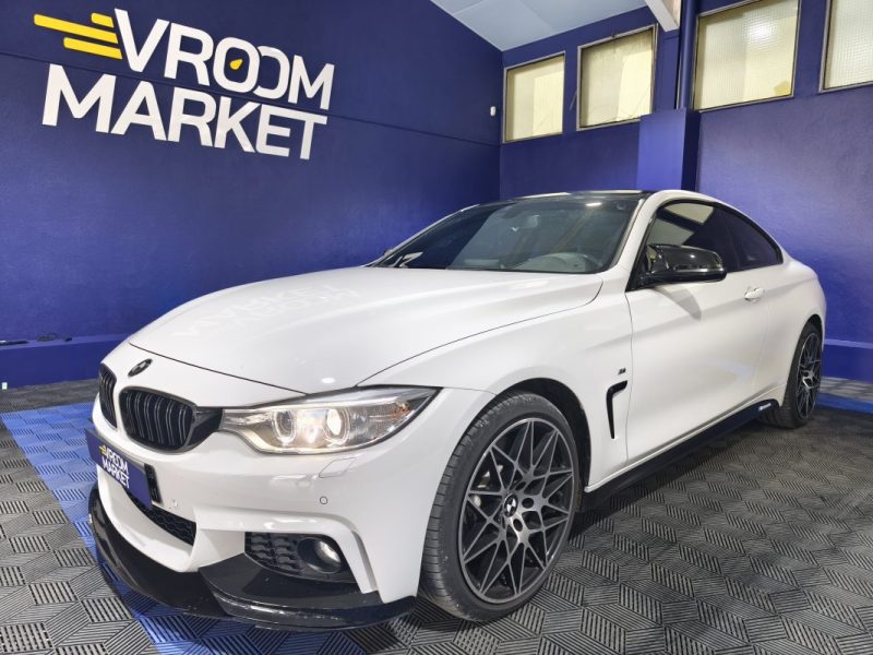 BMW SERIE 4 435I 3.0 306 Cv ENTRETIEN COMPLET - BOITE AUTOMATIQUE 8 RAPPORTS - GPS - ALCANTARA - CAMERA DE RECUL  2014