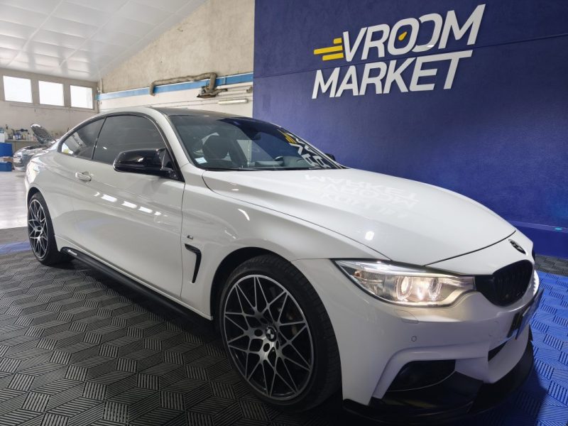 BMW SERIE 4 435I 3.0 306 Cv ENTRETIEN COMPLET - BOITE AUTOMATIQUE 8 RAPPORTS - GPS - ALCANTARA - CAMERA DE RECUL  2014