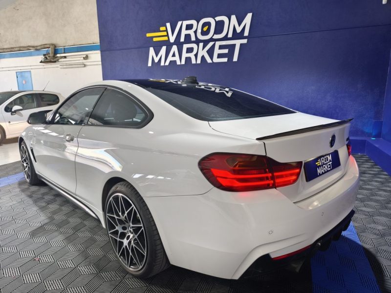BMW SERIE 4 435I 3.0 306 Cv ENTRETIEN COMPLET - BOITE AUTOMATIQUE 8 RAPPORTS - GPS - ALCANTARA - CAMERA DE RECUL  2014