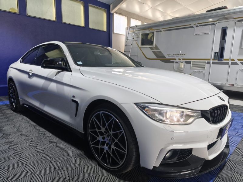 BMW SERIE 4 435I 3.0 306 Cv ENTRETIEN COMPLET - BOITE AUTOMATIQUE 8 RAPPORTS - GPS - ALCANTARA - CAMERA DE RECUL  2014