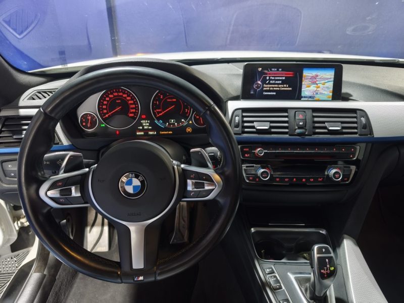 BMW SERIE 4 435I 3.0 306 Cv ENTRETIEN COMPLET - BOITE AUTOMATIQUE 8 RAPPORTS - GPS - ALCANTARA - CAMERA DE RECUL  2014