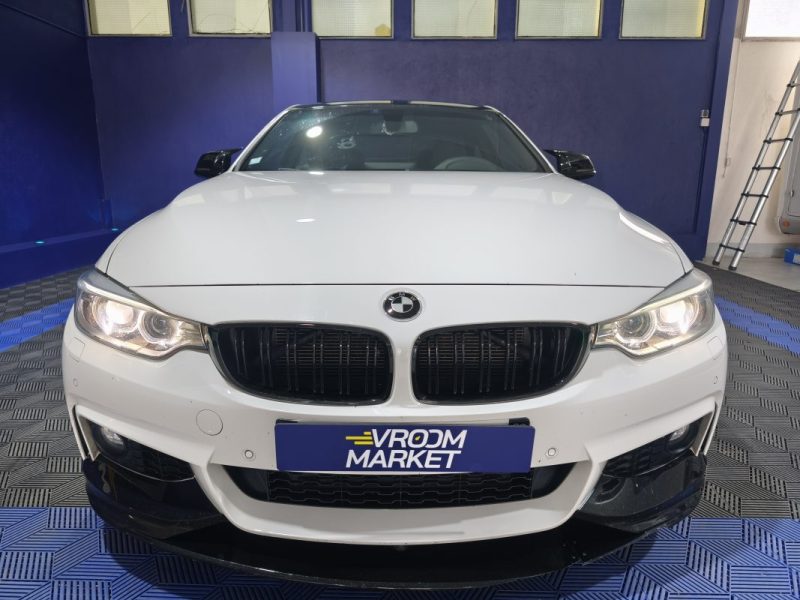 BMW SERIE 4 435I 3.0 306 Cv ENTRETIEN COMPLET - BOITE AUTOMATIQUE 8 RAPPORTS - GPS - ALCANTARA - CAMERA DE RECUL  2014