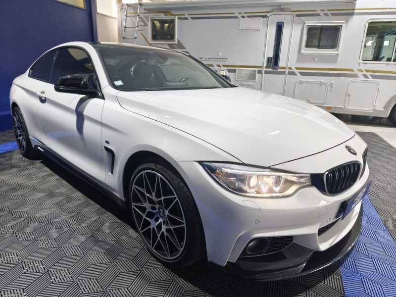 BMW SERIE 4 435I 3.0 306 Cv ENTRETIEN COMPLET - BOITE AUTOMATIQUE 8 RAPPORTS - GPS - ALCANTARA - CAMERA DE RECUL  2014