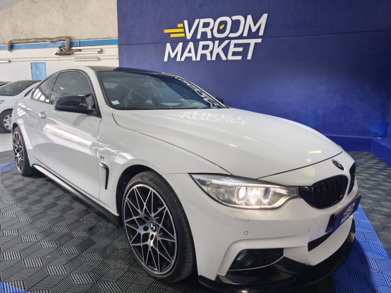 BMW SERIE 4 435I 3.0 306 Cv ENTRETIEN COMPLET - BOITE AUTOMATIQUE 8 RAPPORTS - GPS - ALCANTARA - CAMERA DE RECUL  2014