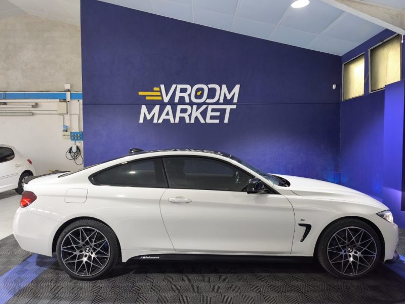 BMW SERIE 4 435I 3.0 306 Cv ENTRETIEN COMPLET - BOITE AUTOMATIQUE 8 RAPPORTS - GPS - ALCANTARA - CAMERA DE RECUL  2014