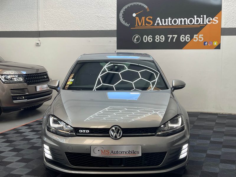VOLKSWAGEN GOLF VII SEULEMENT 67000KMS 2.0 TDI 184ch GTD 5 PORTES 1ERE MAIN, GARANTIE 12 MOIS