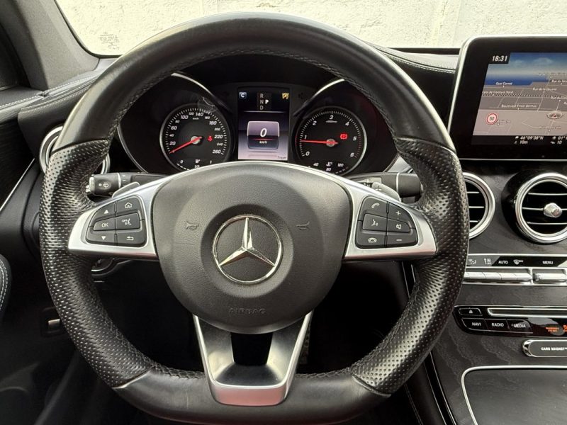 MERCEDES-BENZ MERCEDES GLC 250 D 4MATIC 204  COUPE FASCINATION AMG / ATTELAGE / ORIGINE FRANCE 