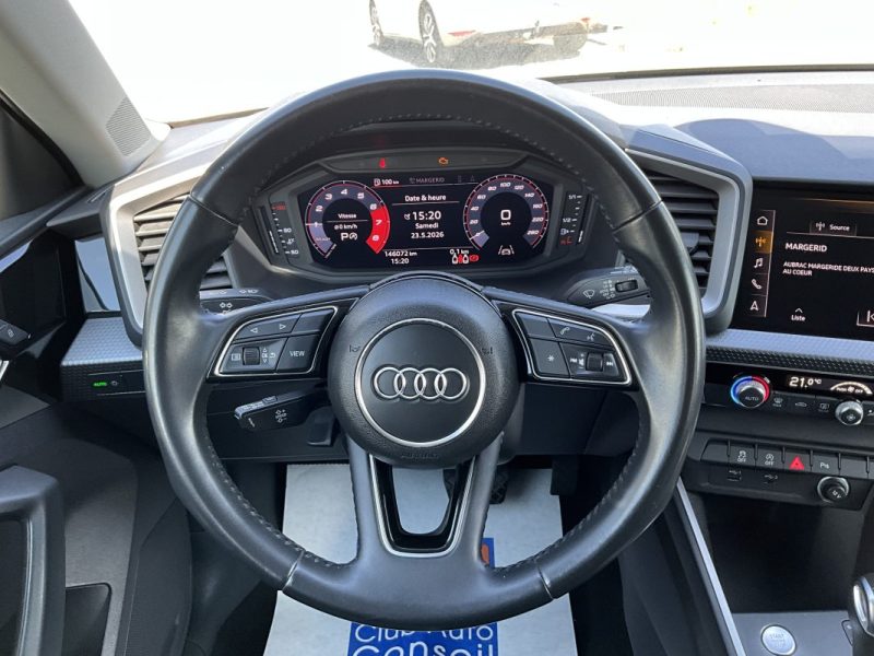AUDI A1 1.0 TFSI SPORTBACK 116 CV BUSINESS LINE S TRONIC 7 *Caméra de recul 