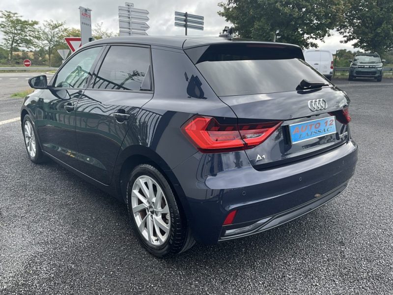 AUDI A1 1.0 TFSI SPORTBACK 116 CV BUSINESS LINE S TRONIC 7 *Caméra de recul 