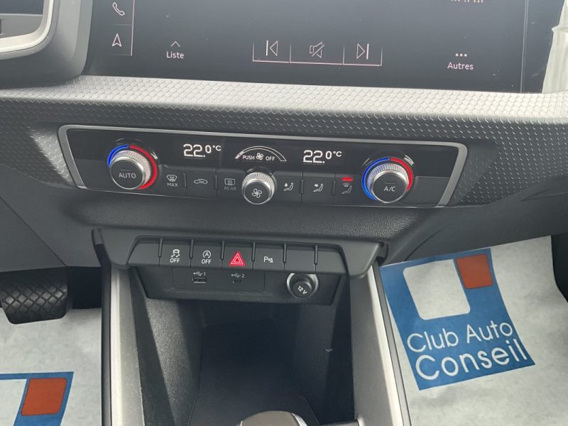 AUDI A1 1.0 TFSI SPORTBACK 116 CV BUSINESS LINE S TRONIC 7 *Caméra de recul 