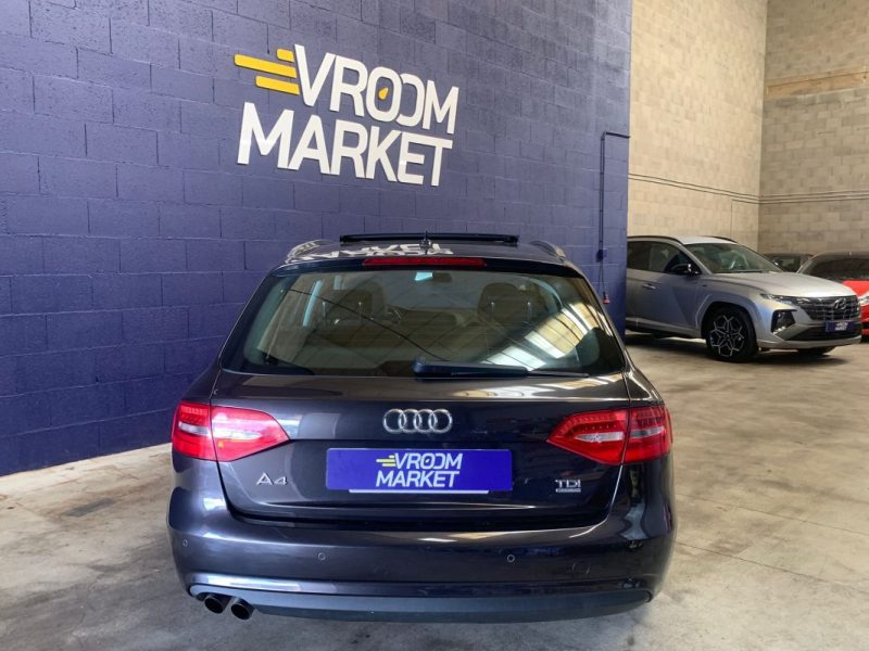 AUDI A4 AVANT 2.0 TDI 177ch Ambiente QUATTRO STronic7-Toit ouvrant-Cuir