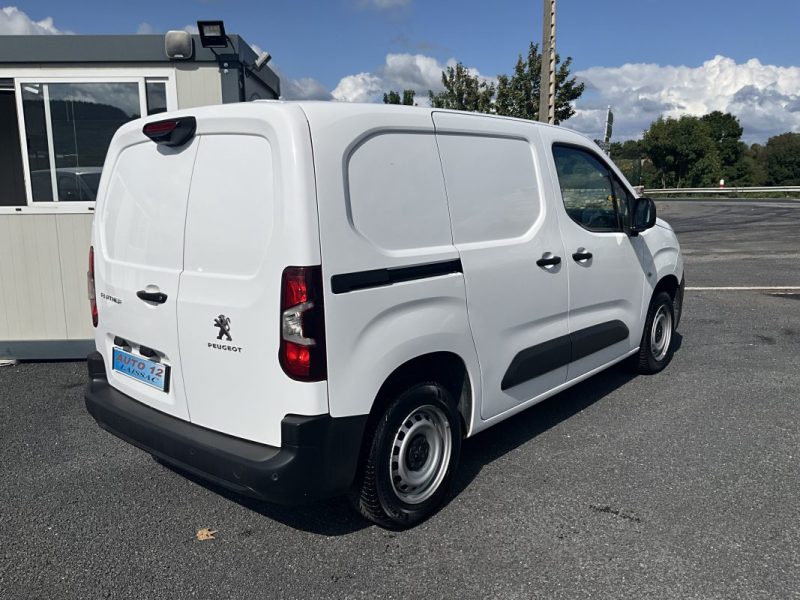 PEUGEOT PARTNER 1,5 BLUE-HDI 100 CV ASPHALTE  *Caméra de recul 