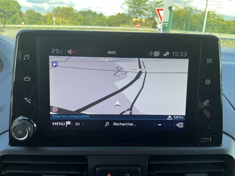 PEUGEOT PARTNER 1,5 BLUE-HDI 100 CV ASPHALTE *Caméra de recul 