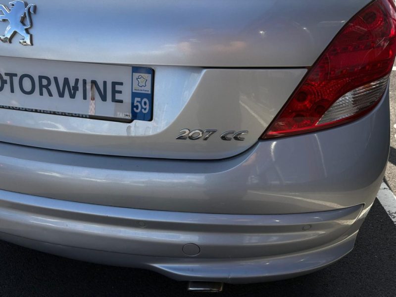 PEUGEOT 207 CC 1.6 VTI 120ch Sport Pack 🚗 Clim ❄️ / Radar recul 📡 / Reprise / Garantie 6 mois ✅