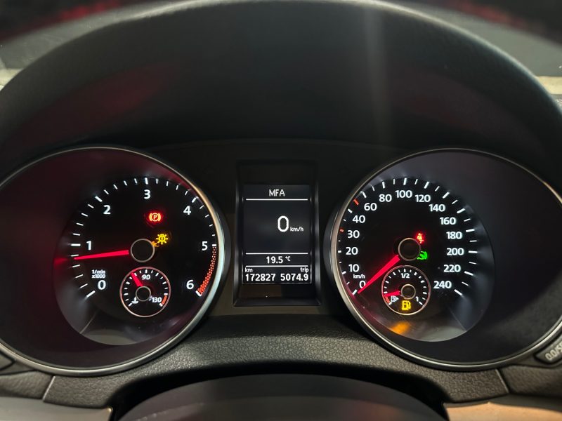 VOLKSWAGEN GOLF 1.6 TDI 105ch BlueMotion CARAT DSG7