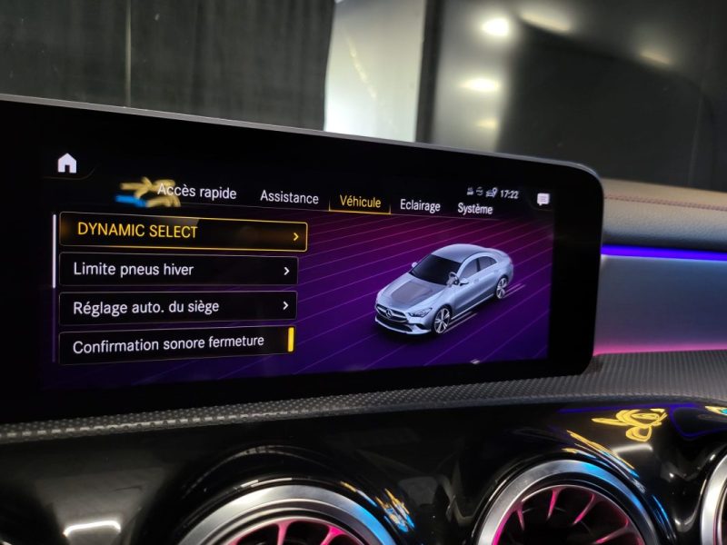 MERCEDES CLASSE CLA 200 163ch AMG LINE / TOIT OUVRANT / SIEGES ELECTRIQUES / FEUX MULTIBEAM / SIEGES