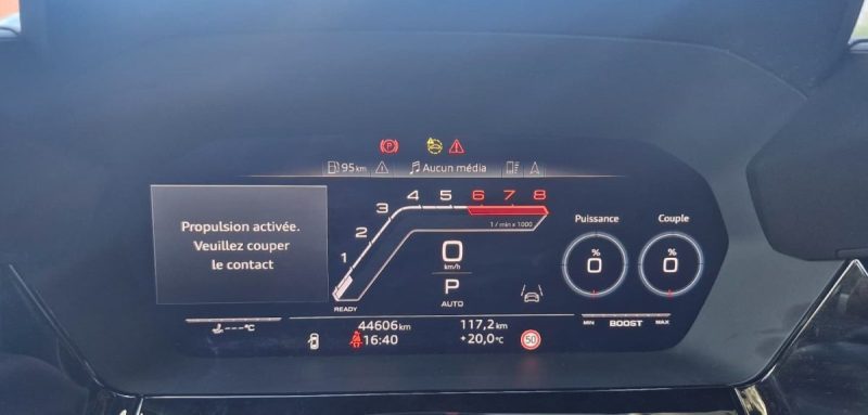 AUDI RS3 SPORTBACK full black 2.5 TFSI 400 QUATTRO S TRONIC 2023