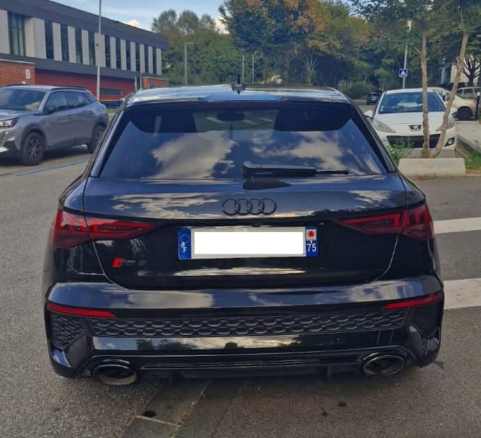 AUDI RS3 SPORTBACK full black 2.5 TFSI 400 QUATTRO S TRONIC 2023