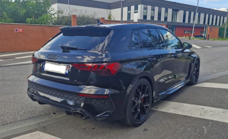 AUDI RS3 SPORTBACK full black 2.5 TFSI 400 QUATTRO S TRONIC 2023