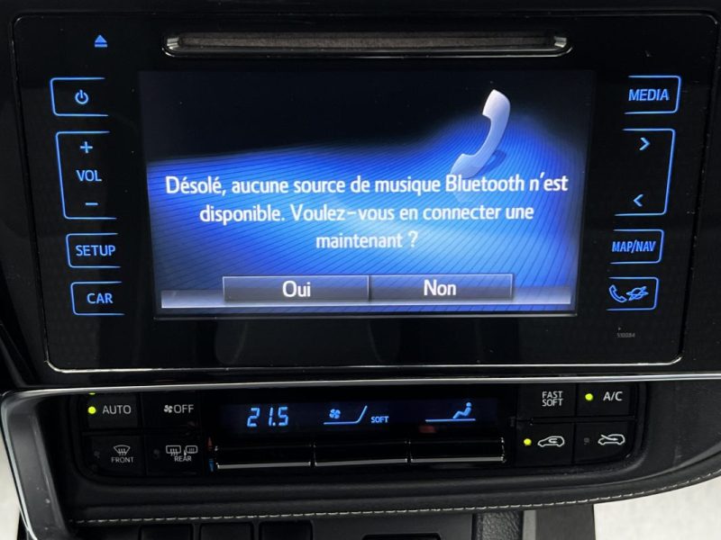 TOYOTA AURIS II PHASE 2 COLLECTION 1.8 HYBRIDE 136 Cv BOITE AUTO ECRAN GPS TACTILE - GARANTIE 1 AN 