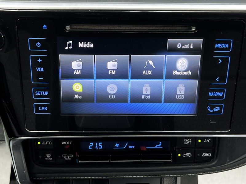 TOYOTA AURIS II PHASE 2 COLLECTION 1.8 HYBRIDE 136 Cv BOITE AUTO ECRAN GPS TACTILE - GARANTIE 1 AN 