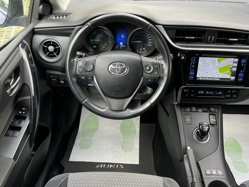 TOYOTA AURIS II PHASE 2 COLLECTION 1.8 HYBRIDE 136 Cv BOITE AUTO ECRAN GPS TACTILE - GARANTIE 1 AN 