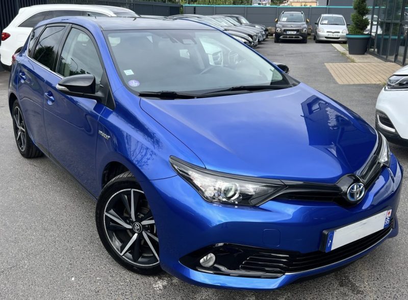 TOYOTA AURIS II PHASE 2 COLLECTION 1.8 HYBRIDE 136 Cv BOITE AUTO ECRAN GPS TACTILE - GARANTIE 1 AN 