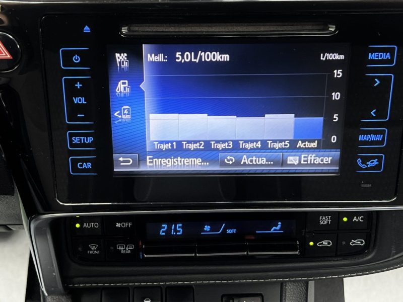 TOYOTA AURIS II PHASE 2 COLLECTION 1.8 HYBRIDE 136 Cv BOITE AUTO ECRAN GPS TACTILE - GARANTIE 1 AN 