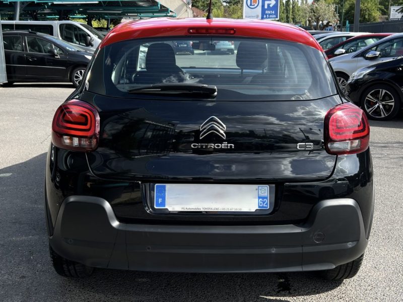 CITROEN C3 III FEEL 1.2 82 Cv APPLE CARPLAY ECRAN TACTILE REGULATEUR CRIT AIR 1 - GARANTIE 1 AN 