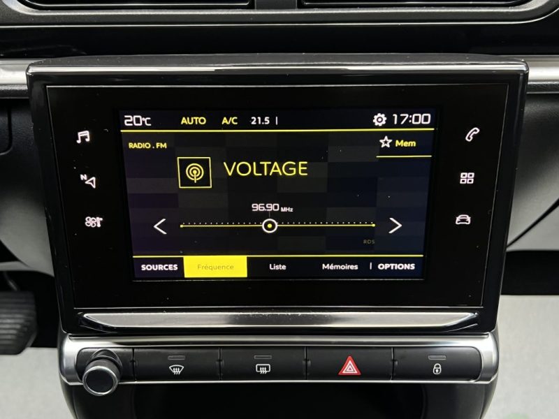 CITROEN C3 III FEEL 1.2 82 Cv APPLE CARPLAY ECRAN TACTILE REGULATEUR CRIT AIR 1 - GARANTIE 1 AN 