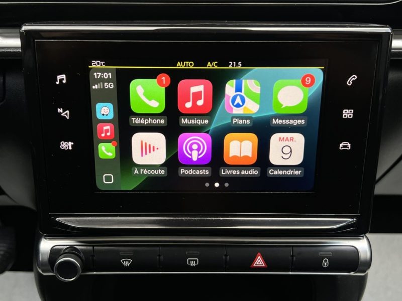 CITROEN C3 III FEEL 1.2 82 Cv APPLE CARPLAY ECRAN TACTILE REGULATEUR CRIT AIR 1 - GARANTIE 1 AN 