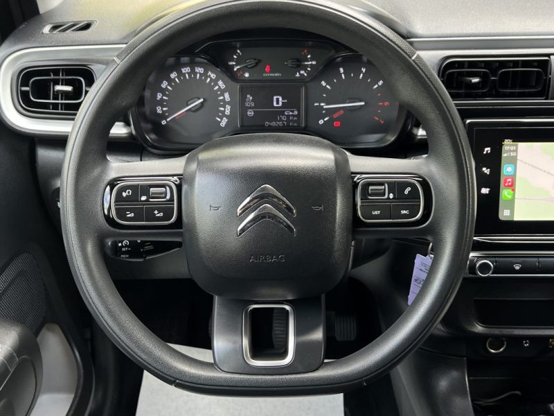 CITROEN C3 III FEEL 1.2 82 Cv APPLE CARPLAY ECRAN TACTILE REGULATEUR CRIT AIR 1 - GARANTIE 1 AN 