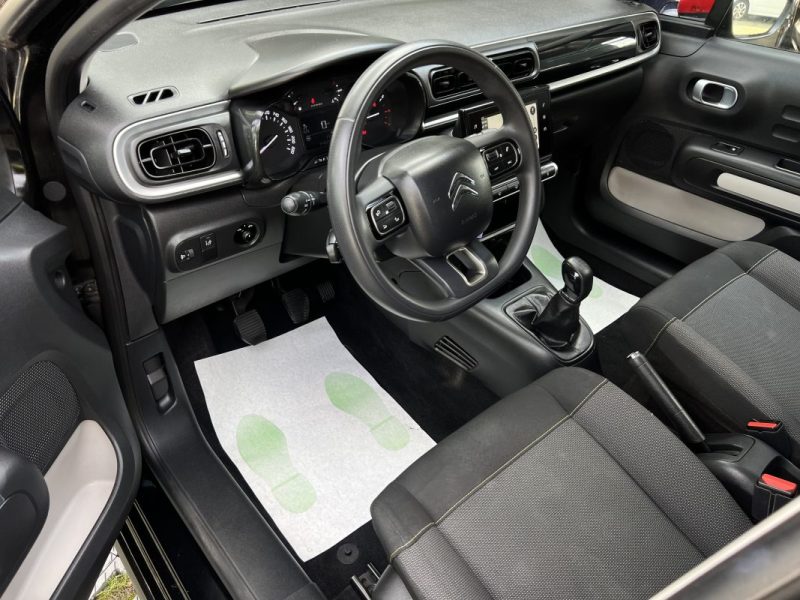 CITROEN C3 III FEEL 1.2 82 Cv APPLE CARPLAY ECRAN TACTILE REGULATEUR CRIT AIR 1 - GARANTIE 1 AN 