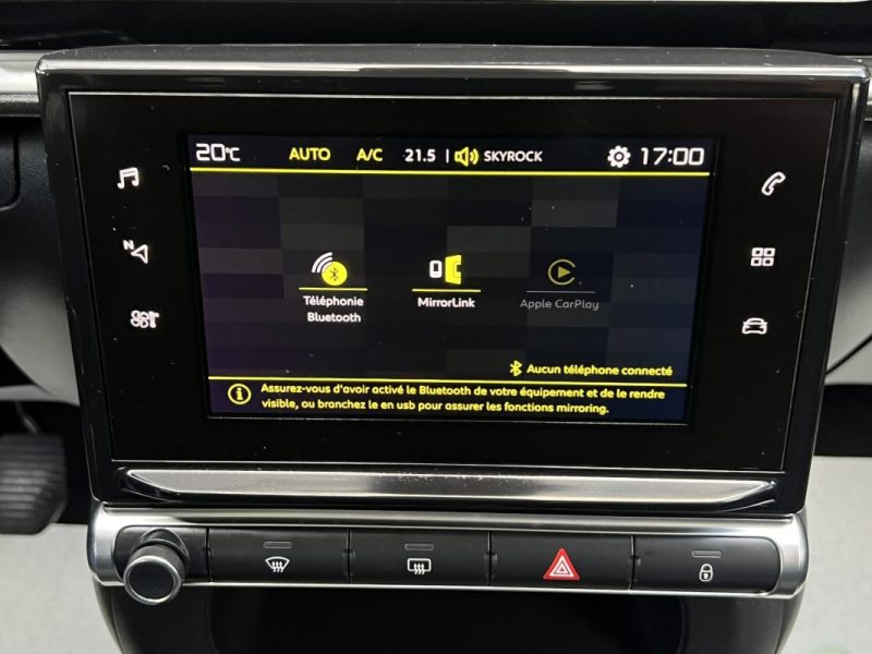 CITROEN C3 III FEEL 1.2 82 Cv APPLE CARPLAY ECRAN TACTILE REGULATEUR CRIT AIR 1 - GARANTIE 1 AN 