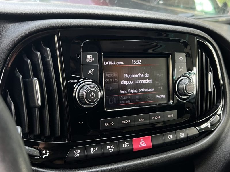 FIAT DOBLO CARGO III PHASE 2 PACK PROFESSIONAL NAV 1.4 95 Cv 3 PLACES / GPS REGULATEUR CLIM CritAir1