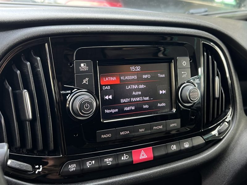 FIAT DOBLO CARGO III PHASE 2 PACK PROFESSIONAL NAV 1.4 95 Cv 3 PLACES / GPS REGULATEUR CLIM CritAir1