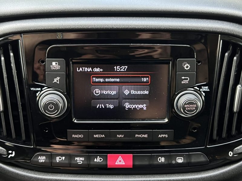 FIAT DOBLO CARGO III PHASE 2 PACK PROFESSIONAL NAV 1.4 95 Cv 3 PLACES / GPS REGULATEUR CLIM CritAir1