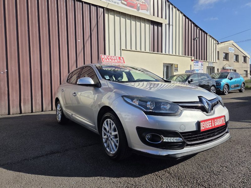 RENAULT MEGANE 3 PHASE 3 1.2TCE 116CV 16V CRIT'AIR 1 2015