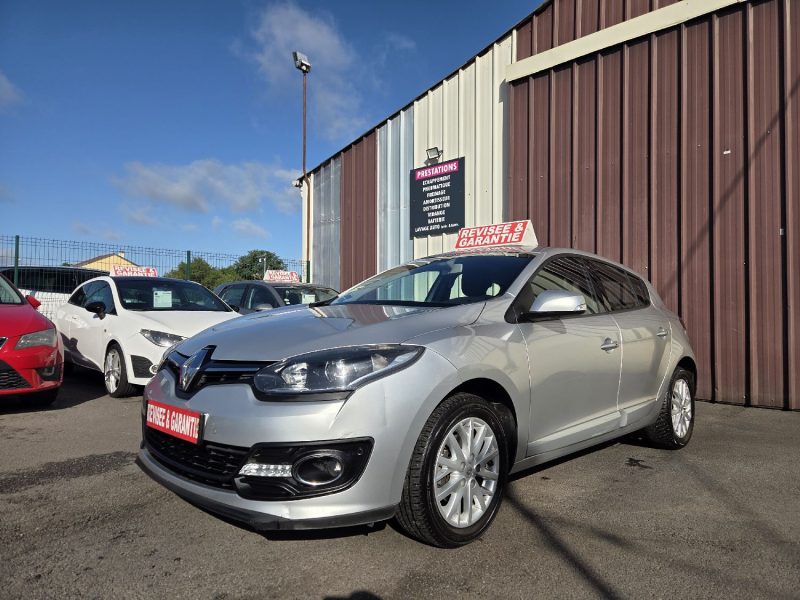 RENAULT MEGANE 3 PHASE 3 1.2TCE 116CV 16V CRIT'AIR 1 2015
