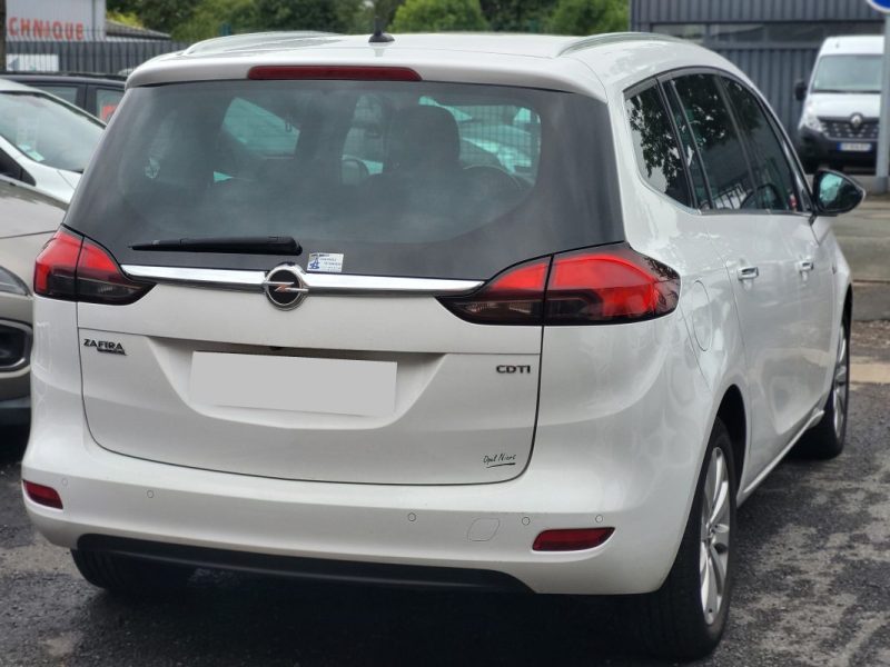 OPEL ZAFIRA TOURER  2.0 CDTI 110 cv - Cosmo 7 places - Garantie 12 Mois