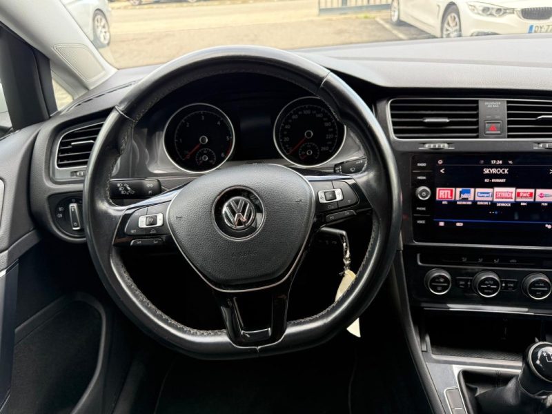 VOLKSWAGEN GOLF 7 1.6 TDI 115ch FAP BlueMotion 