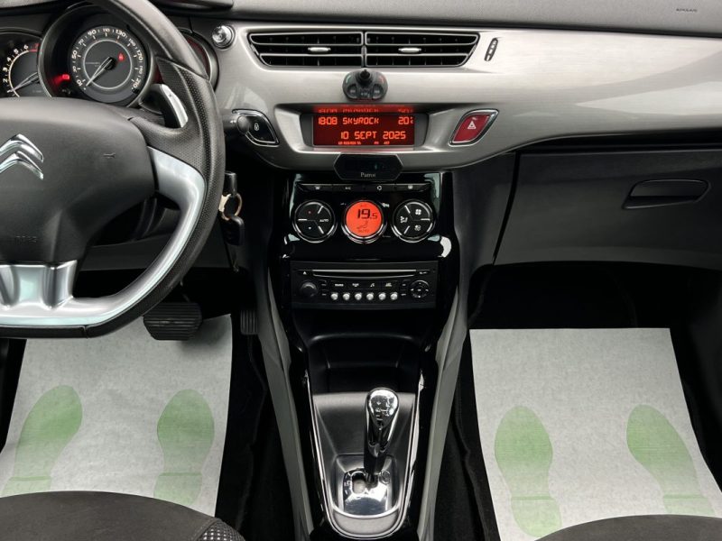 CITROEN C3 II EXCLUSIVE 1.4 VTI 95 Cv BOITE AUTO / TOIT PANO 49 200 Kms CRIT AIR 1 - GARANTIE 1 AN