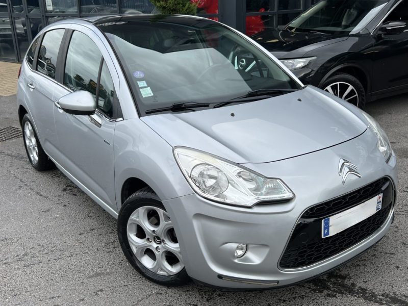 CITROEN C3 II EXCLUSIVE 1.4 VTI 95 Cv BOITE AUTO / TOIT PANO 49 200 Kms CRIT AIR 1 - GARANTIE 1 AN