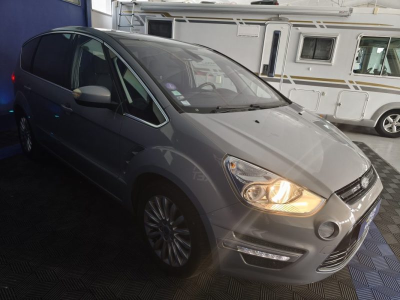 FORD FORD S-MAX 1.6 SCTI 160 Cv EDITION SNS TITANIUM - HISTORIQUE D\'ENTRETIEN - REGULATEUR DE VITESSE - RADAR AV ET AR - GPS  2013